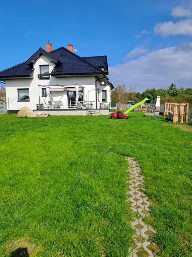 Villa Nadmorski Dom Pod Lasem Mieroszyno Exterior foto
